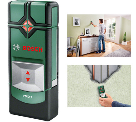 Bosch Detector Truvo (Apto para: Detectar cables eléctricos y metal,  Profundidad de detección: Máx. 70 mm de metales ferrosos)