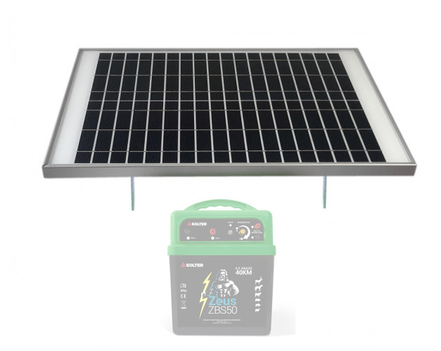 Placa solar para pastores a batería ZEUS