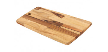 TABLA CORTAR MADERA TECA RECTANGULAR KITCHEN 40 X 27 CM