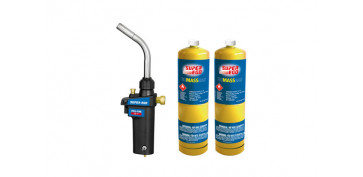 SOPLETE A CARTUCHO PRO-FIRE KIT +2 CARTUCHOS GAS MAPP