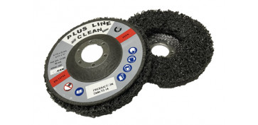 DISCO PLUS LINE CLEAN FIBRA 115MM NEGRO