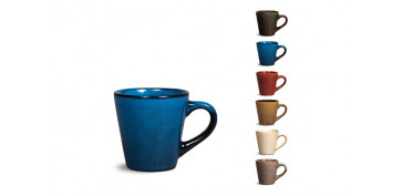 Novedades - TAZA STONEWARE TIERRA SURTIDO 8 CL CAFE