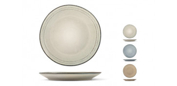 Novedades - PLATO STONEWARE ANTIBES SURTIDO Ã˜ 26,5 CM LLANO