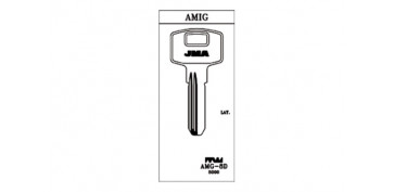 Material de carpintería - LLAVE SEGURIDAD LATON PUNTOS AMG-8D