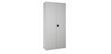 ARMARIO METALICO MULTIUSO 2 PUERTAS 180 X 80 X 40 CM SIN TORNILLOS