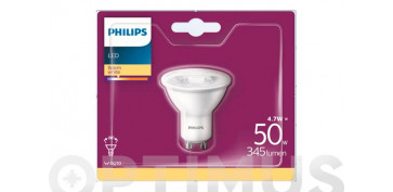 Ahorro de energia - LAMPARA LED DICROICAGU10 4,7W LUZ CALIDA